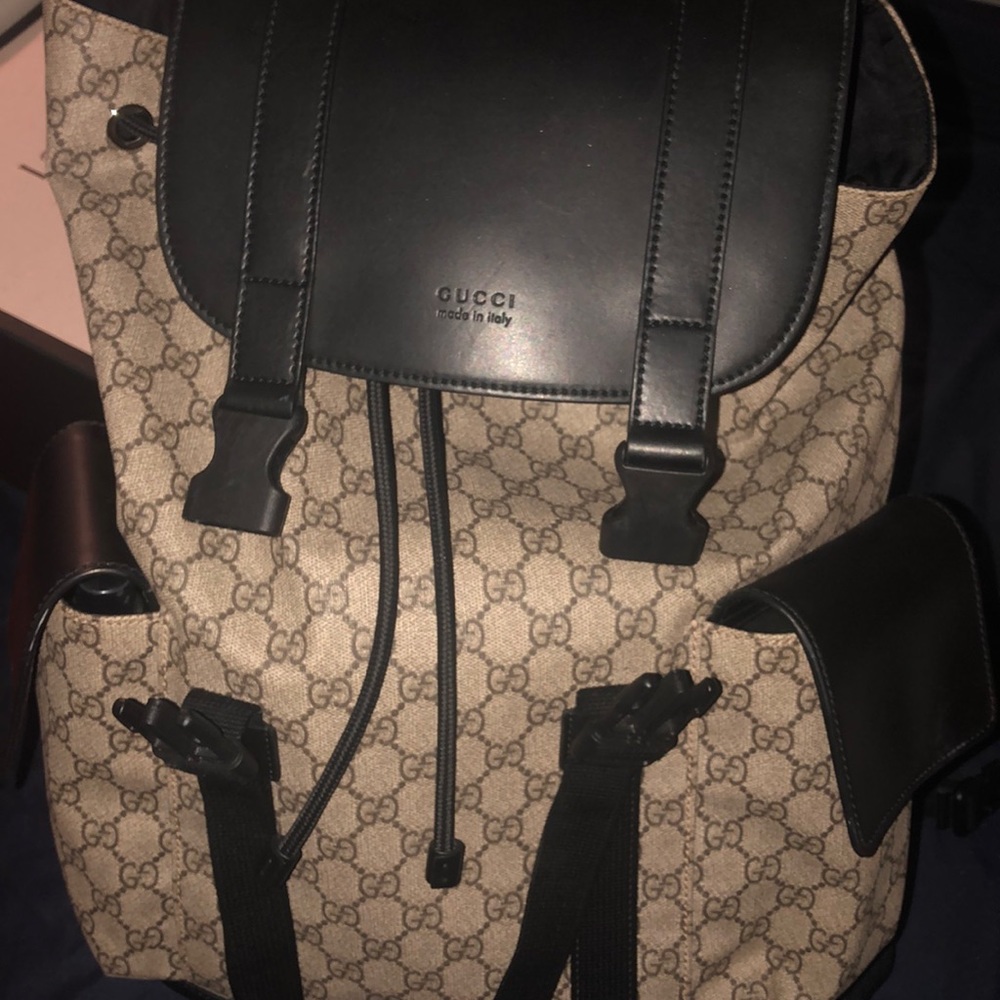 Gucci Soft GG supreme backpack